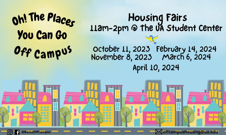 Fall 2023 & Spring 2024 Housing Fair Dates